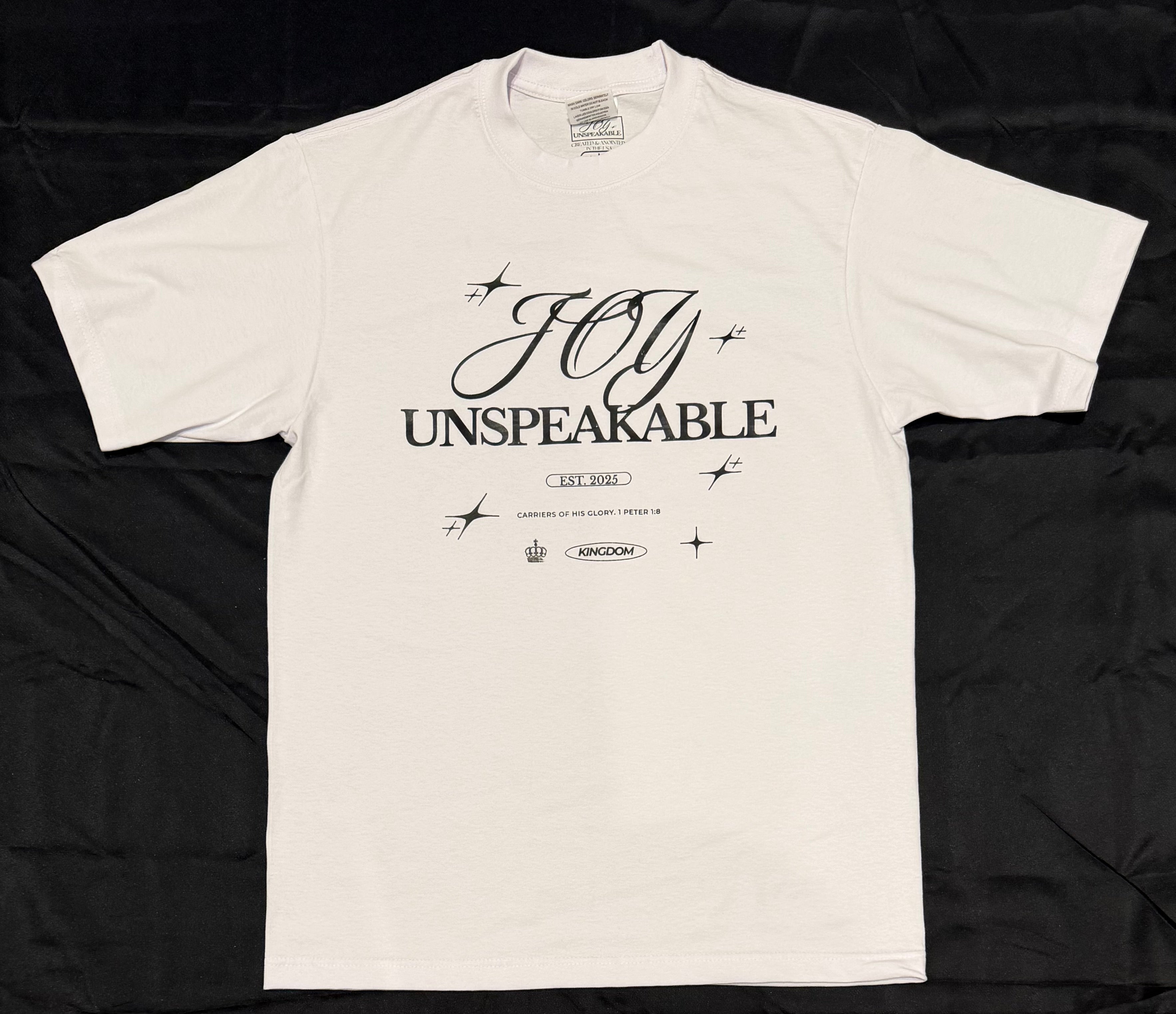 Joy Unspeakable Shirts