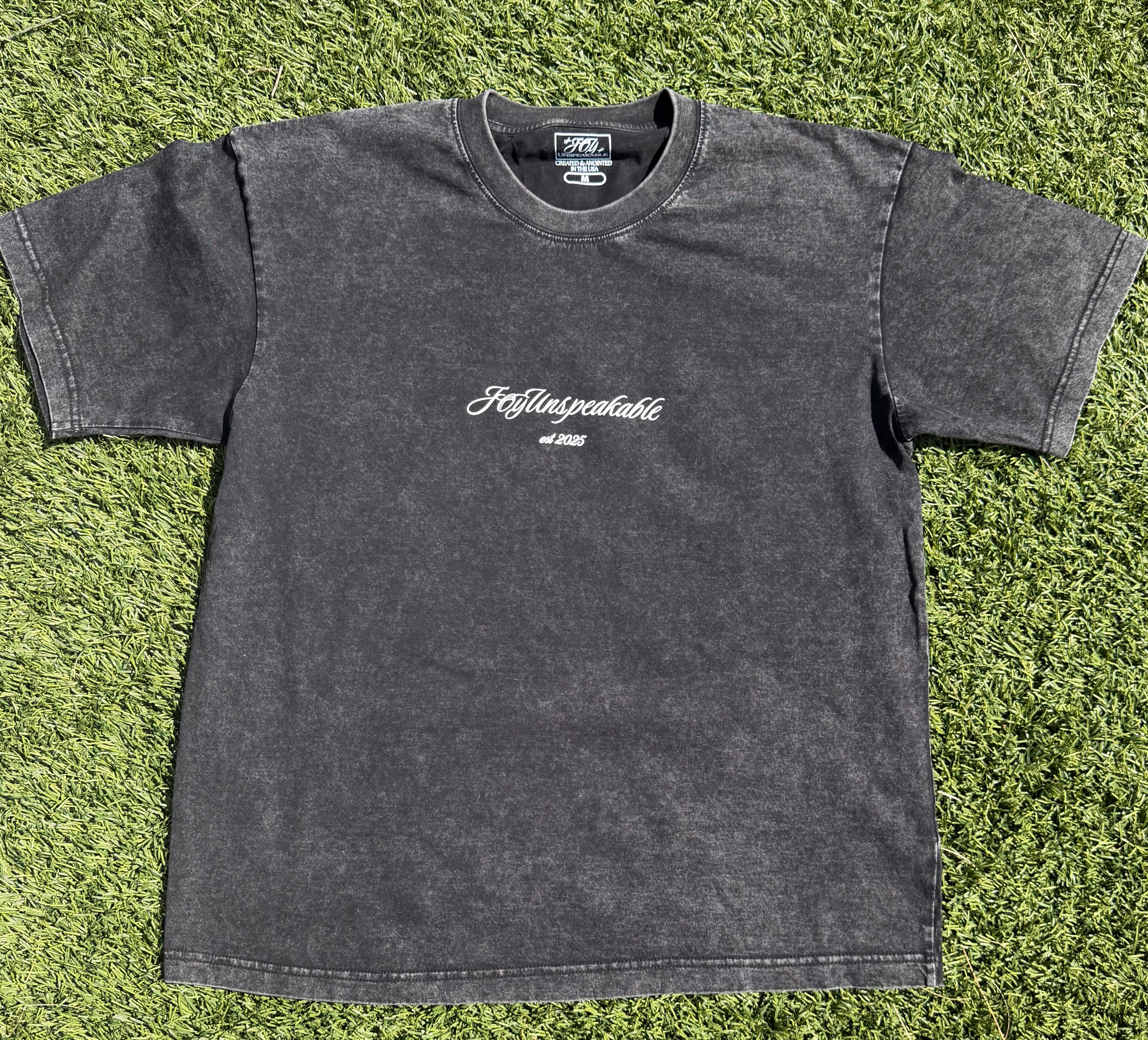 1/1  Joy Unspeakable Black Vintage Shirt