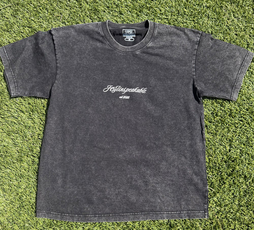 1/1  Joy Unspeakable Black Vintage Shirt